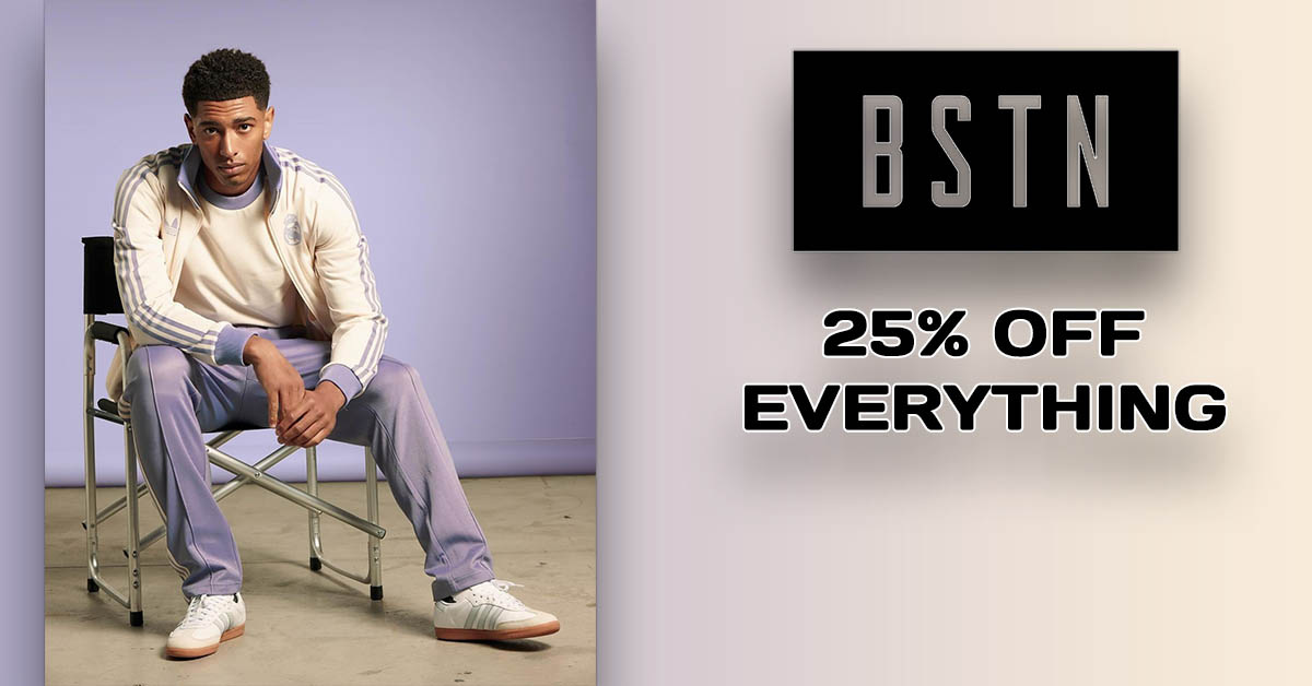 BSTN Sale: 25% off almost EVERYTHING