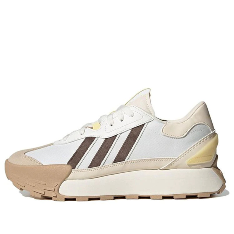 Adidas neo weiB sales gold