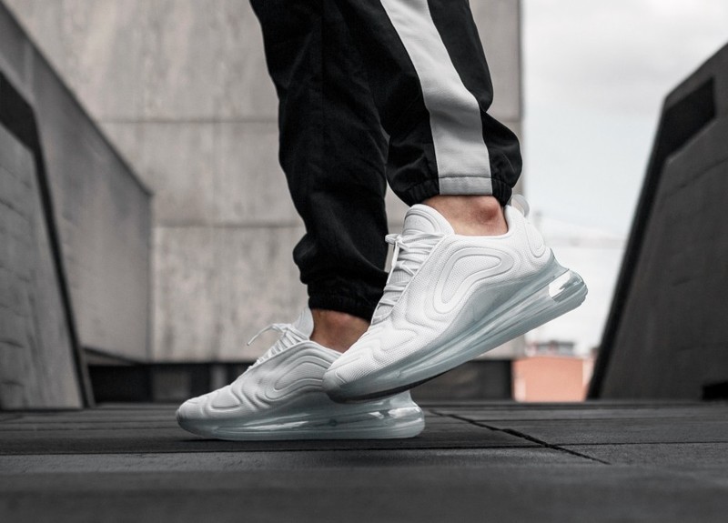 Men's shoes Nike Air Max 720 White/ White-Mtlc Platinum