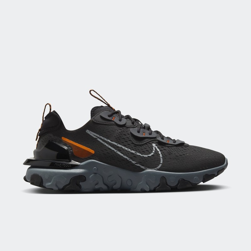 Black and orange nike react on sale