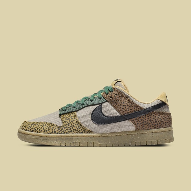 Nike deckt mit diesem Dunk Low einen neuen Safari-Colorway auf