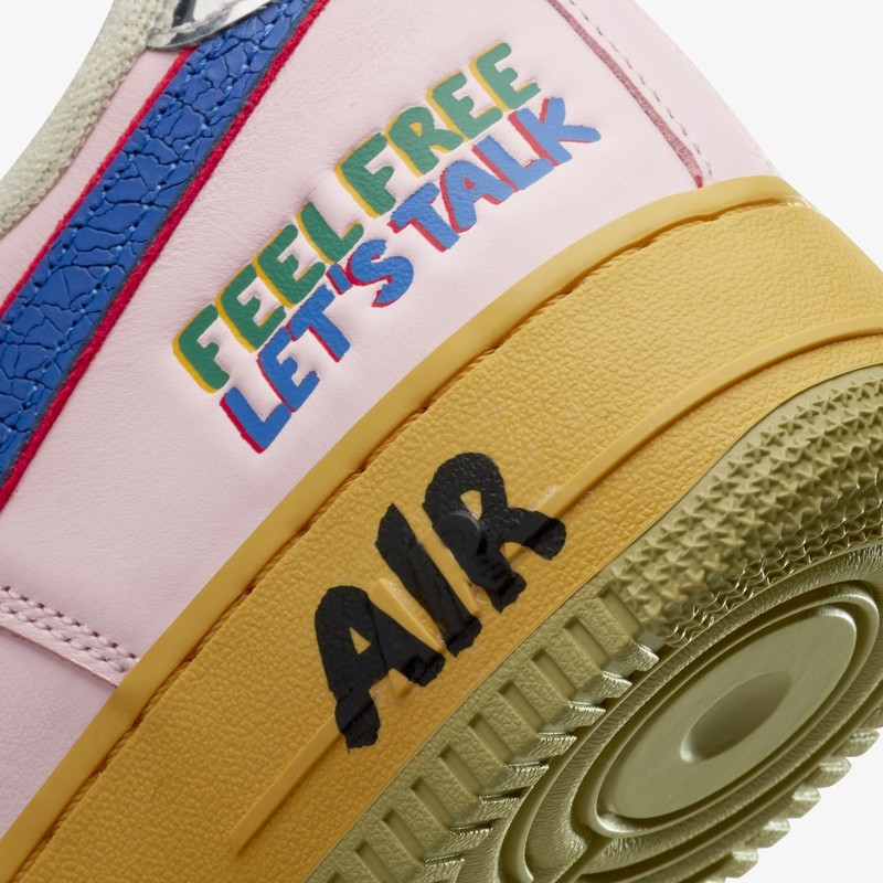 Nike Air Force 1 Feel Free, Let's Talk | DX2667-600