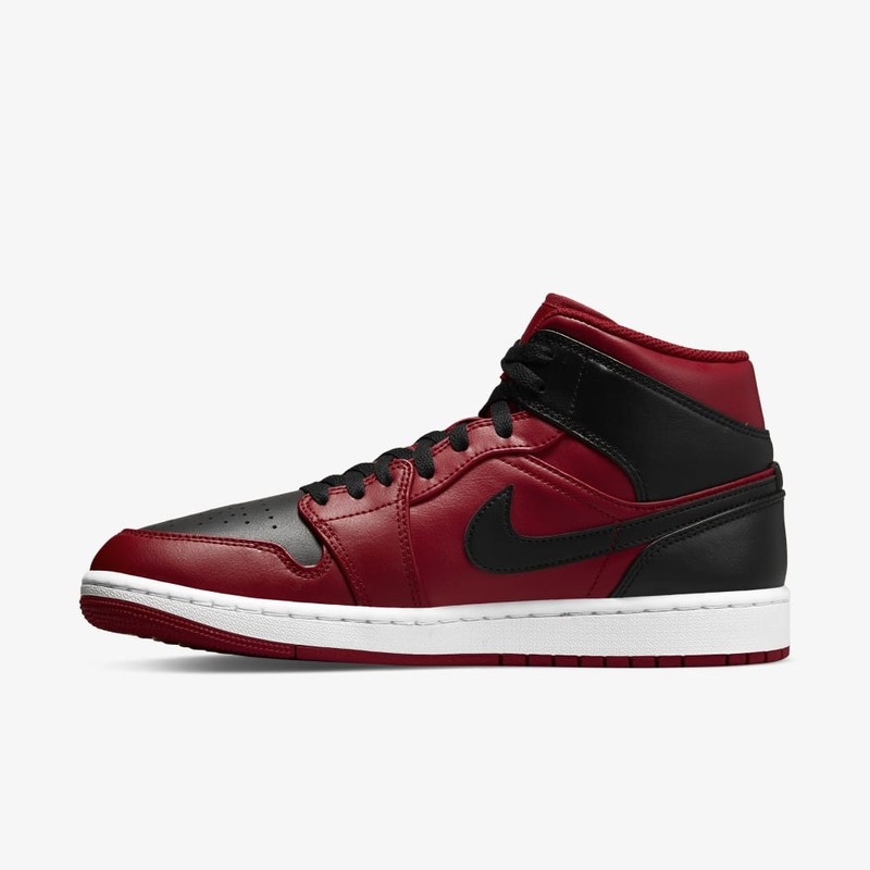 Air Jordan 1 Mid Reverse Bred | 554724-660