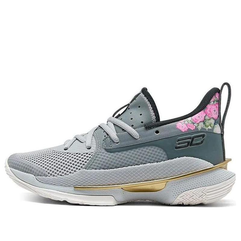 Under armour curry pink hot sale kids