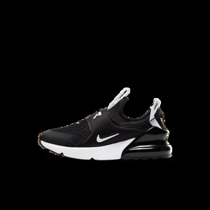 Kids Nike Air Max 270 Extreme PS 'Black' Black/White | CI1107-001