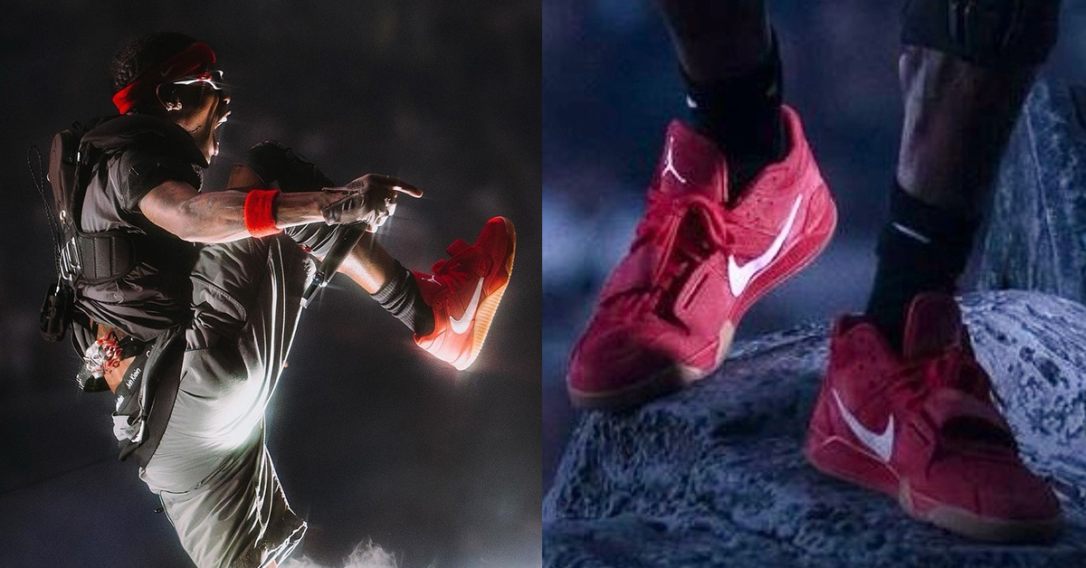 Travis Scott x Nike Jordan Jumpman Jack "Red/Gum": Ein Sneak Peek