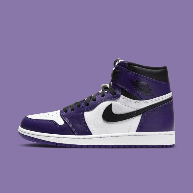 Nike air jordan 1 on sale purple