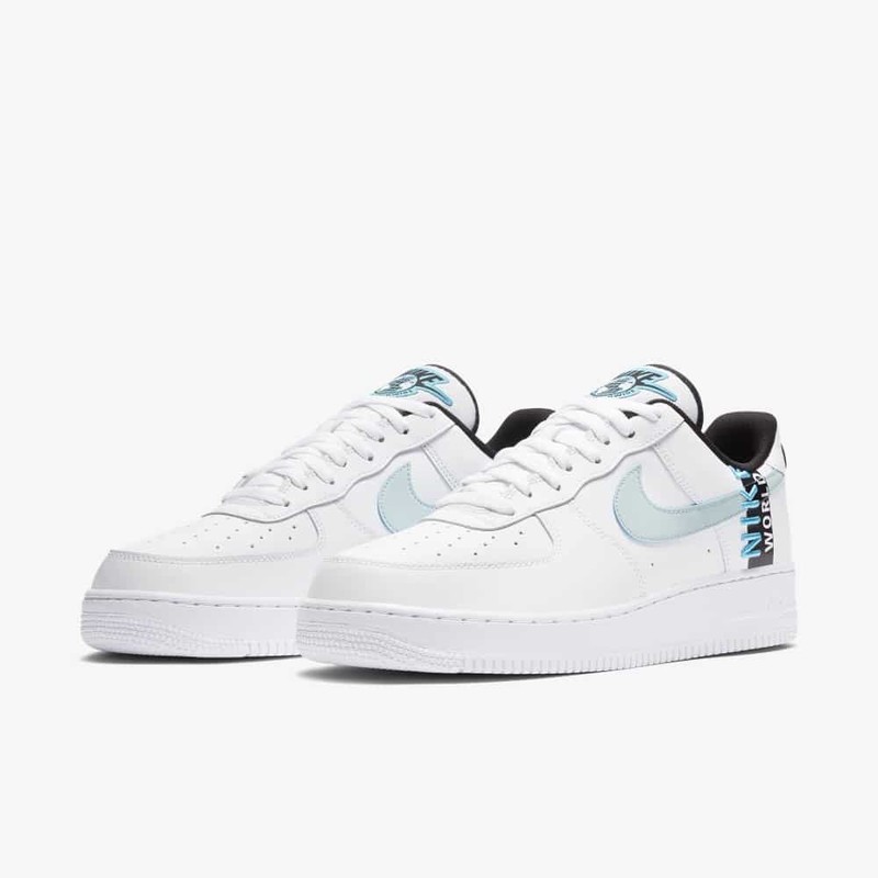 Nike Air Force 1 '07 LV8 'Worldwide Pack Glacier Blue' Shoes CK6924-100  Size 9