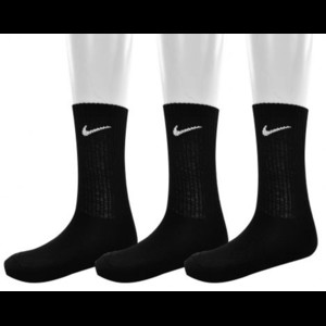 Nike Cushioned Crew Socks Black | SX4508-001