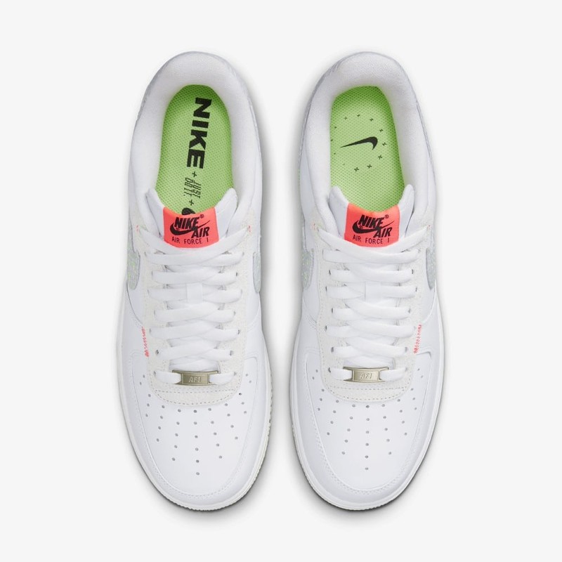 Nike Air Force 1 Neon Stitching White | FB1853-111