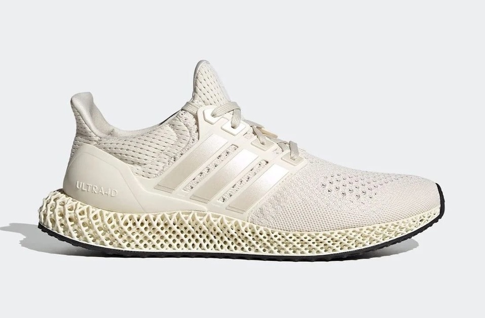 Der adidas Ultraboost 4D erhält einen „Core White“ Colorway