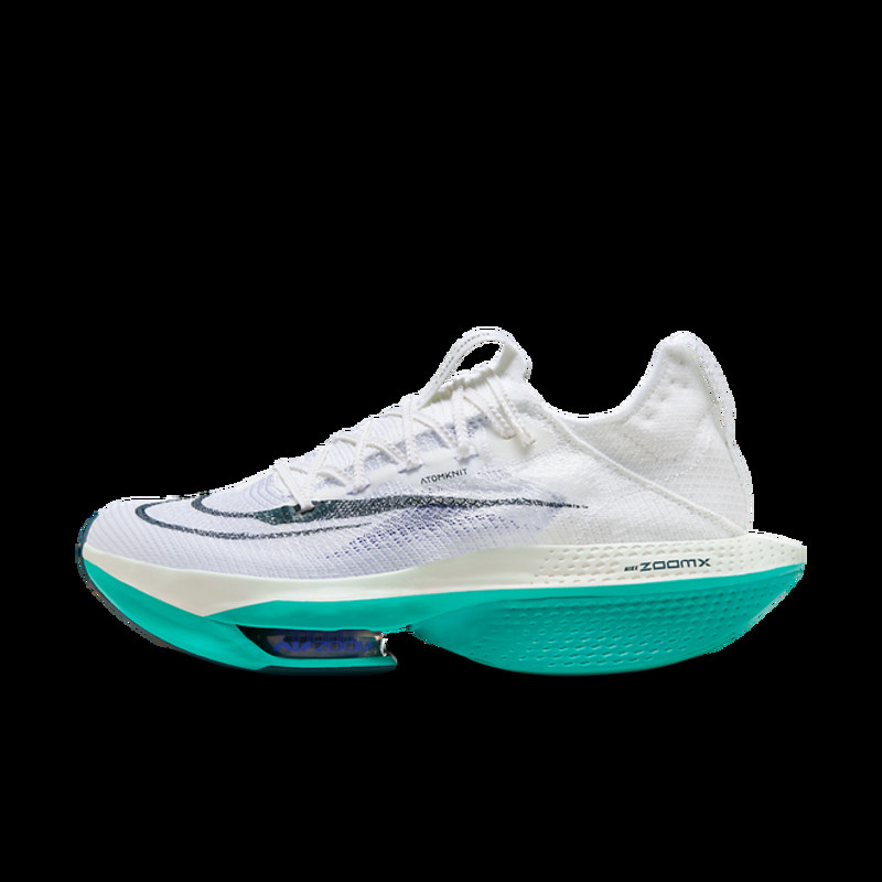 Nike Air Zoom Alphafly NEXT% 2 'White Clear Jade' | DN3555-100