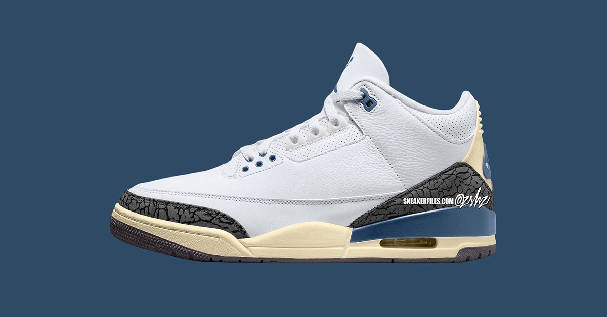 Air Jordan 3 "Diffused Blue" - A Sneaker Highlight in Spring 2025