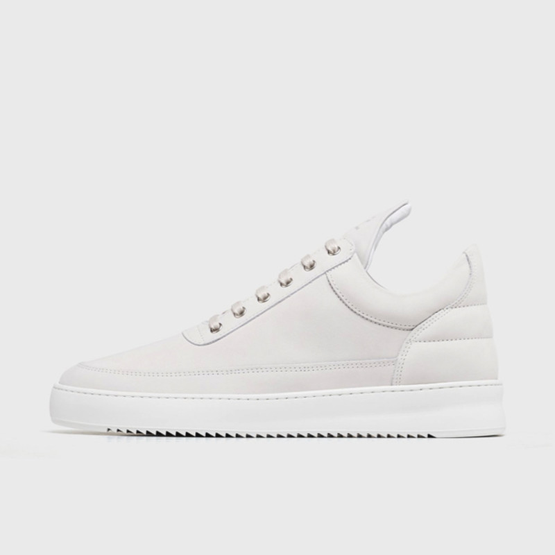 Filling Pieces Filling Pieces Low Top Ripple Basic All White | 30421721855