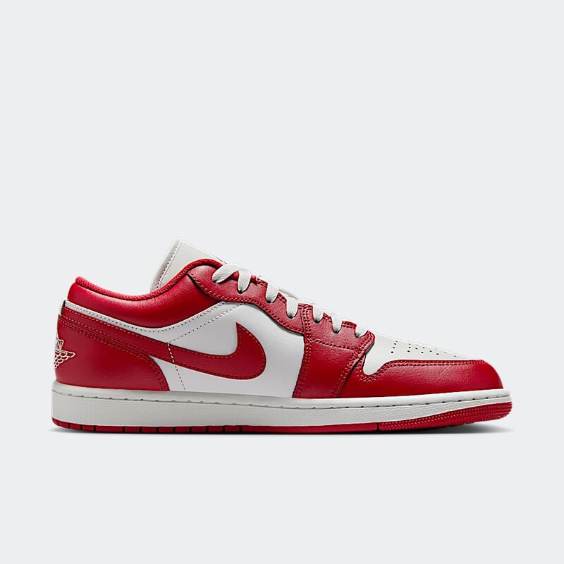 Air Jordan 1 Low "Red/White" | 553558-166