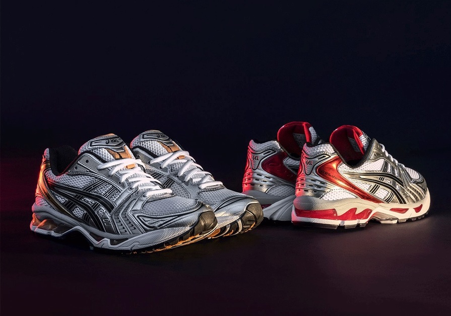 Wo du den ASICS GEL-Kayano 14 „Pure Gold“ und „Classic Red“ kaufen kannst