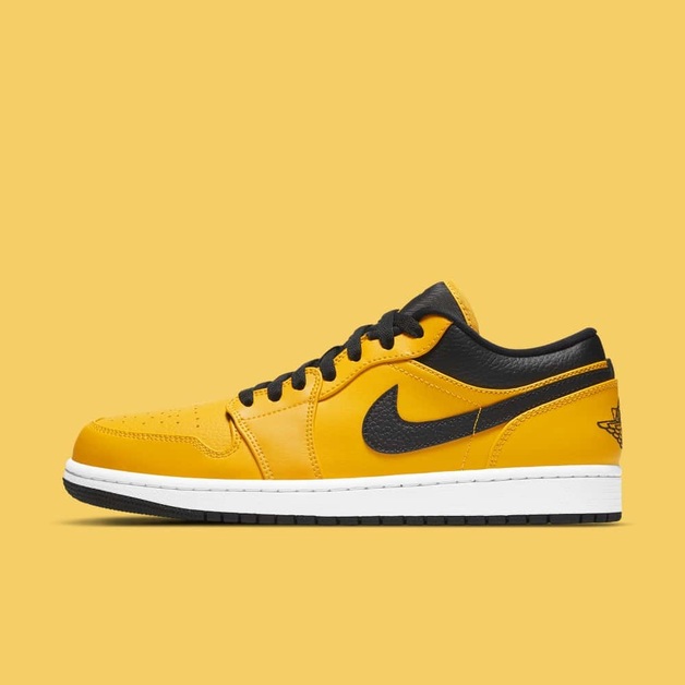 Der Air Jordan 1 Low erhält einen „University Gold“ Colorway