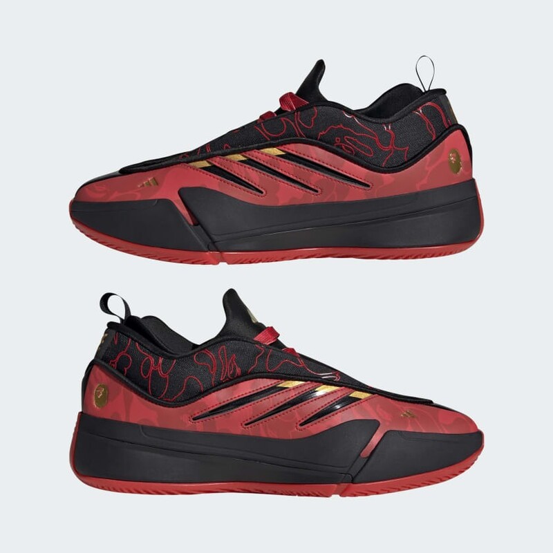 BAPE x adidas Dame 9 "Better Scarlet" | IH0786