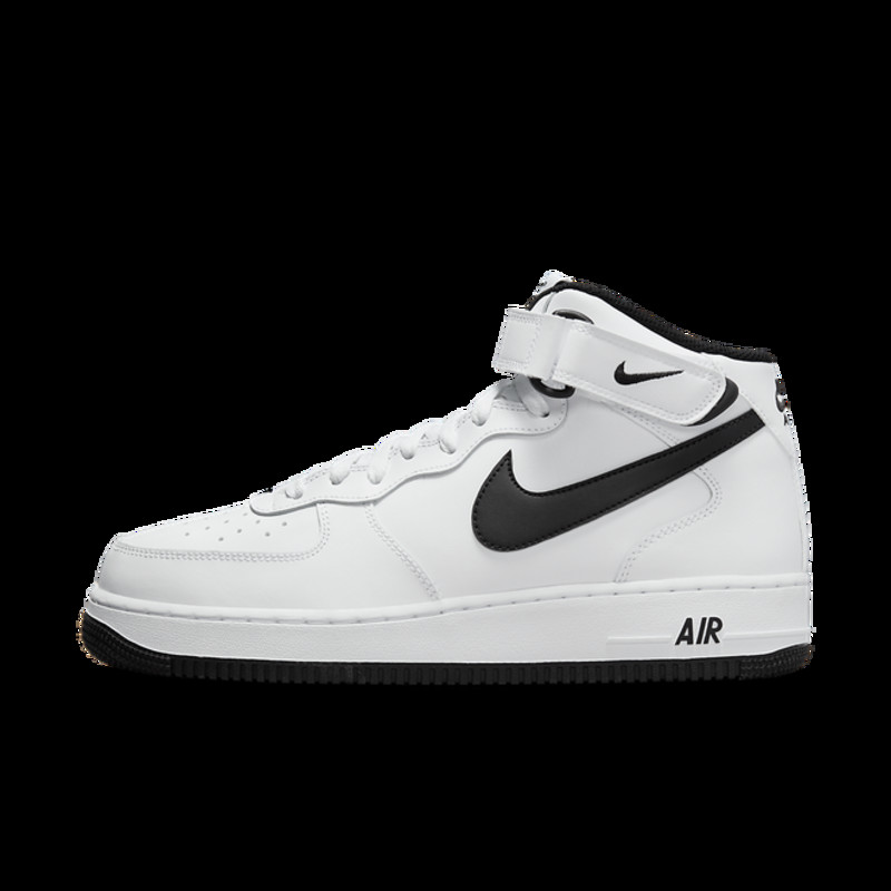 Nike Air Force 1 Mid White Black (2023) | DV0806-101