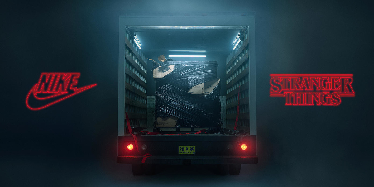 Was droppt beim Nike x Stranger Things Release?