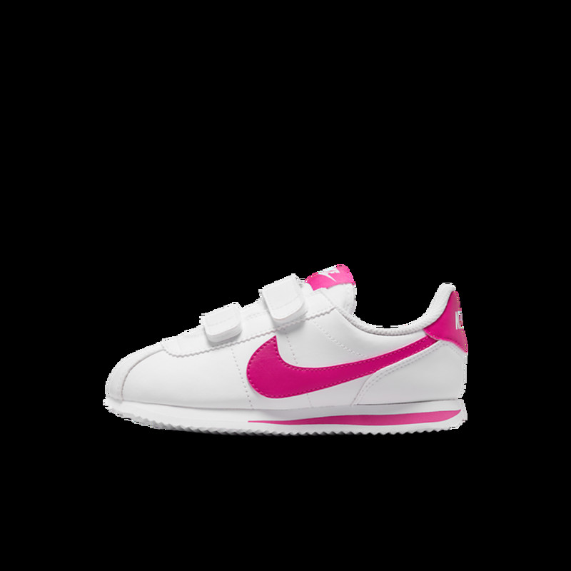 Nike cortez pink outlet swoosh