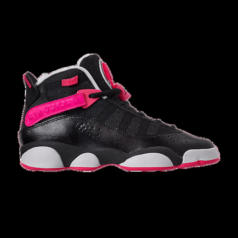 Jordan 6 Rings Black Hyper Pink White (GS) | 323399-061
