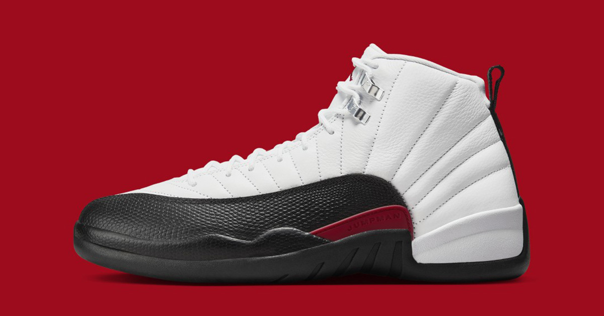 This Air Jordan 12 "Red Taxi" is in the Starting Blocks