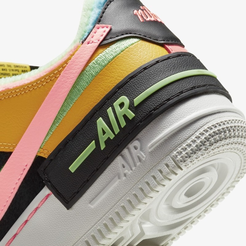 Nike Air Force 1 Shadow Multicolor Fur | CT1985-700