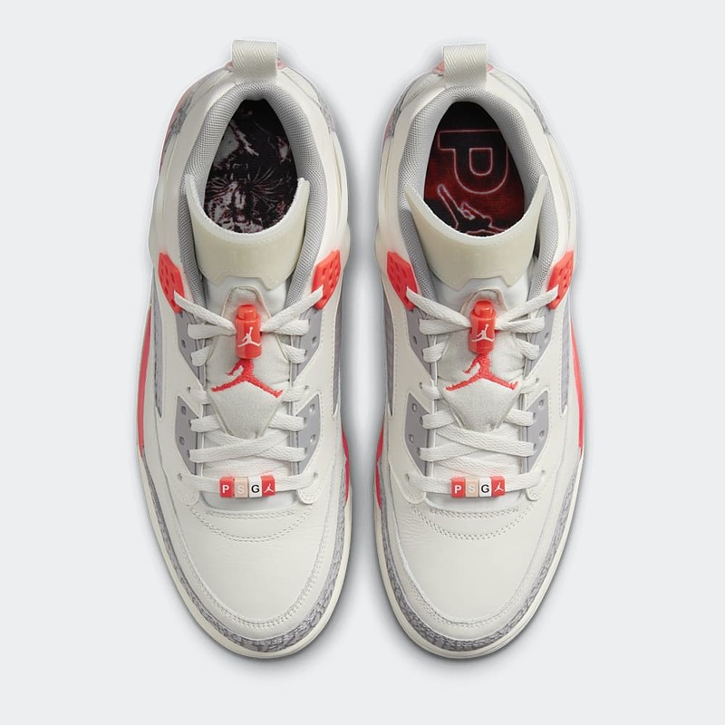 PSG x Jordan Spizike Low "Sail/Infrared" | HF8827-100