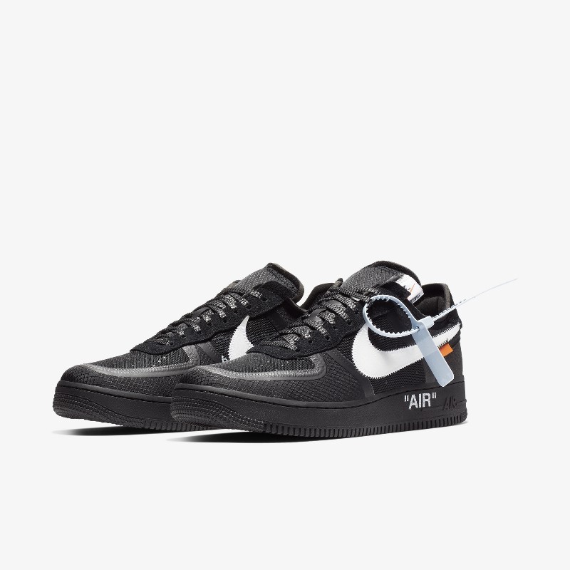 Off-White x Nike Air Force 1 Low Black | AO4606-001