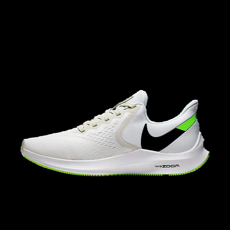 Nike Zoom Winflo 6 'Platinum Tint Green' Platinum Tint/Black/White/Electric Green | AQ7497-007