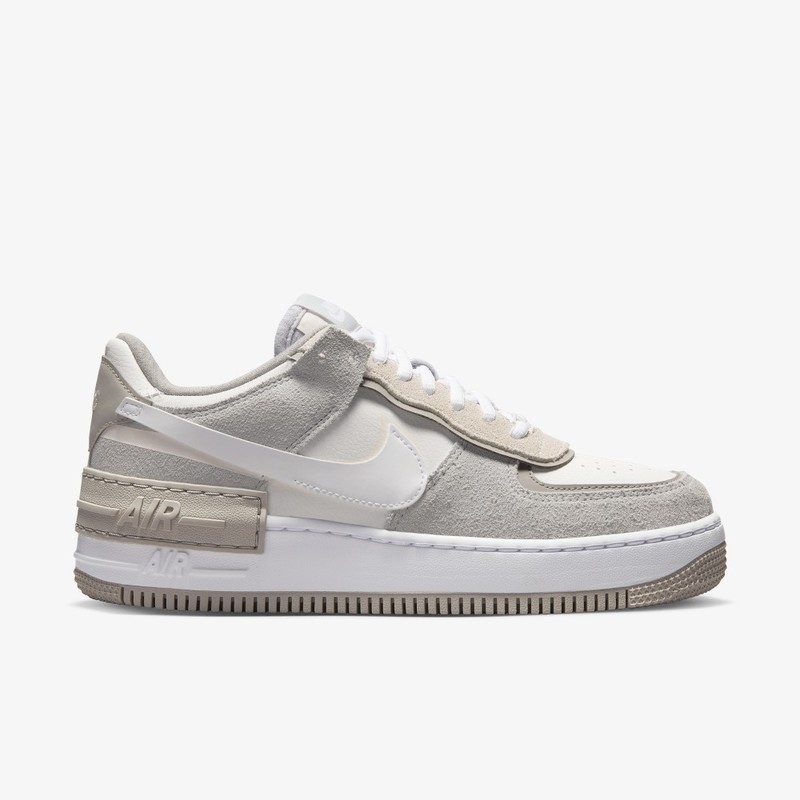 Nike Air Force 1 Shadow Grey Fleece | FB7172-111