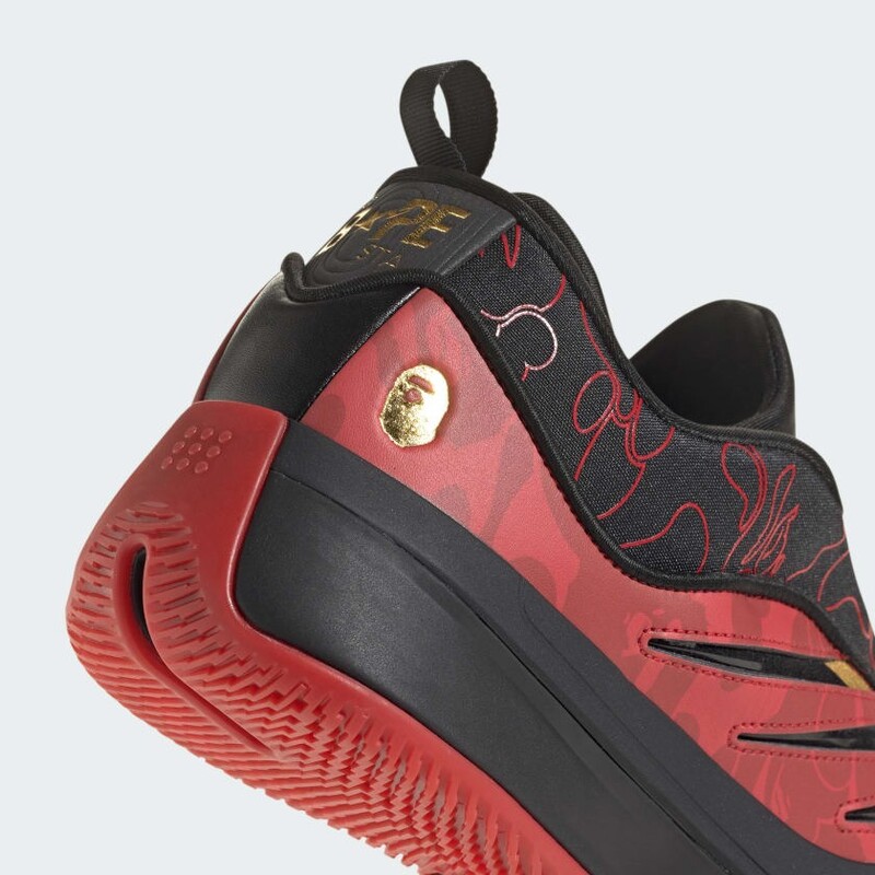 BAPE x adidas Dame 9 "Better Scarlet" | IH0786