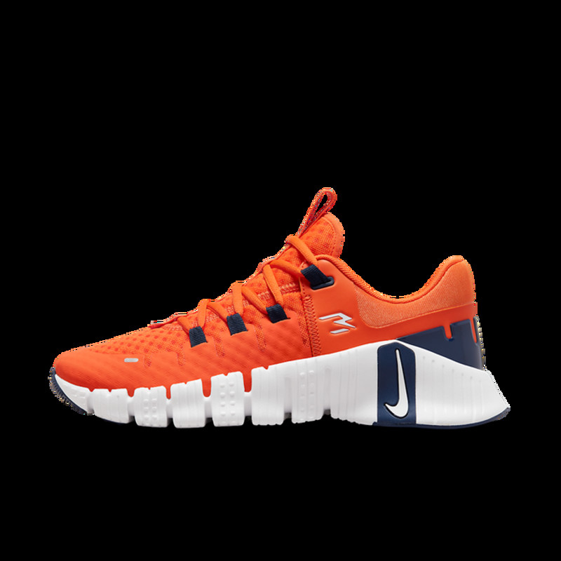 Nike Men's Free Metcon 5 Russell Wilson Workout Shoes in Orange, Size: 11.5 | FQ1412-800