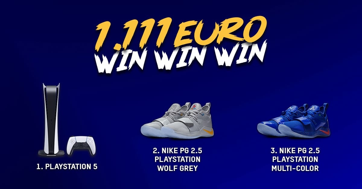 WIN WIN WIN - 1.111€ Playstation 5 Raffle