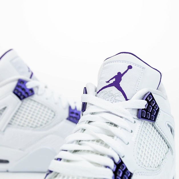 First Look: Air Jordan 4 „Court Purple”