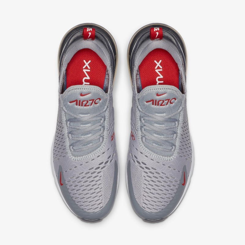 Nike Air Max 270 Grey/Habanero Red | CD7338-001