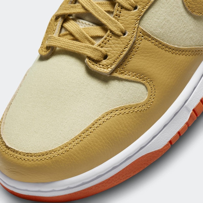 Nike Dunk High "Gold Canvas" | DV7215-700