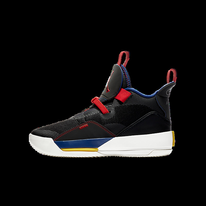 Kids Air Jordan XXXIII GS Black Big Kids Basketball | AQ9244-001