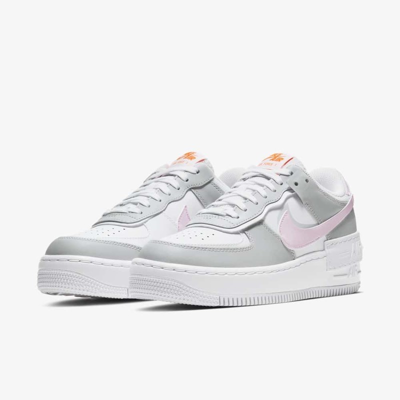 Nike Air Force 1 Shadow Grey/Pink | CZ0370-100