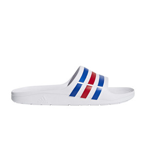 adidas kortingscode Duramo Slides 'White Blue Red' | U43664