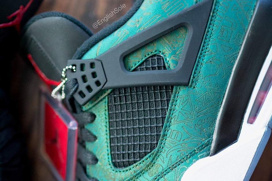 You Will Not Get this Heavy Air Jordan 4 "Green Laser"