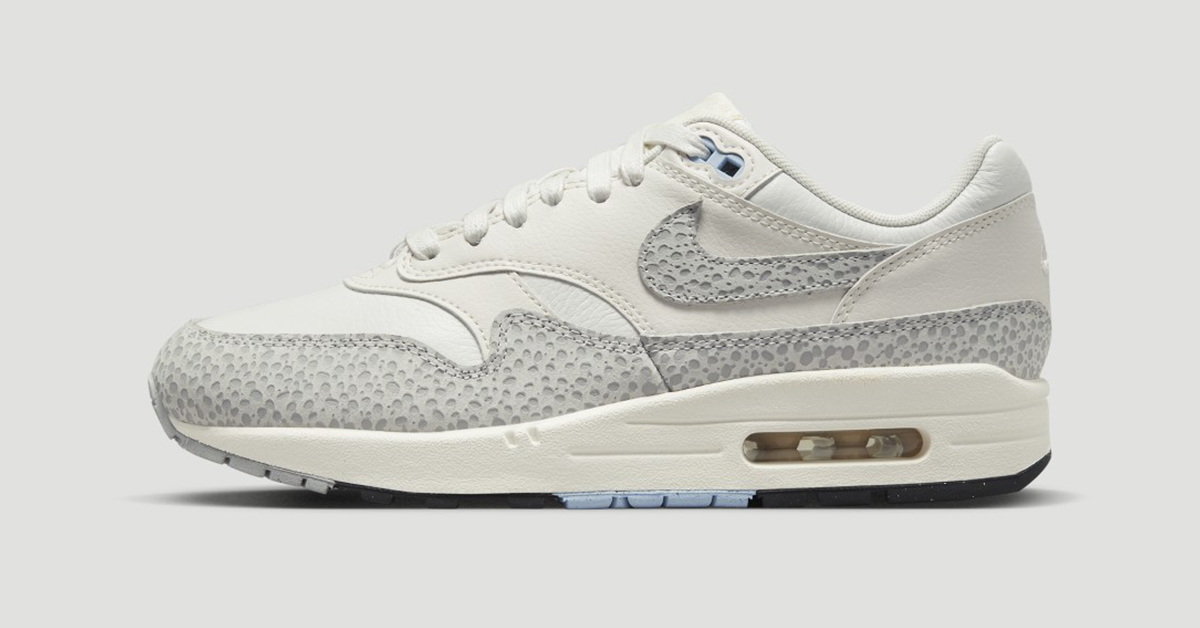 Cleaner Nike Air Max 1 mit Safari-Overlays Cleaner Nike Air Max 1 mit Safari-Overlays