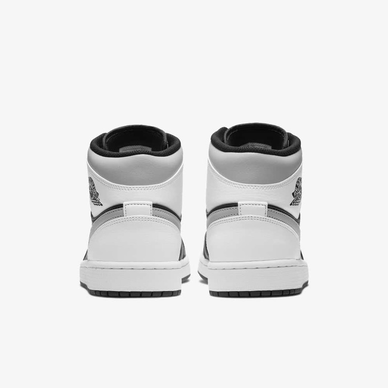 Air Jordan 1 Mid Black/Grey/White | 554724-073