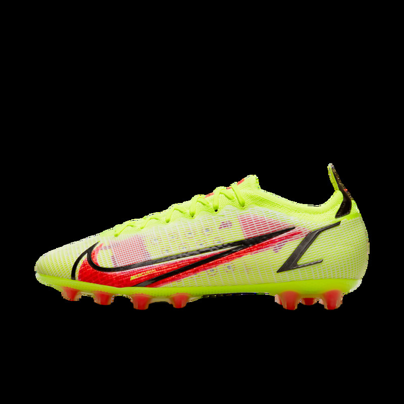 Nike Mercurial Vapor 14 Elite HG Volt Black Bright Crimson