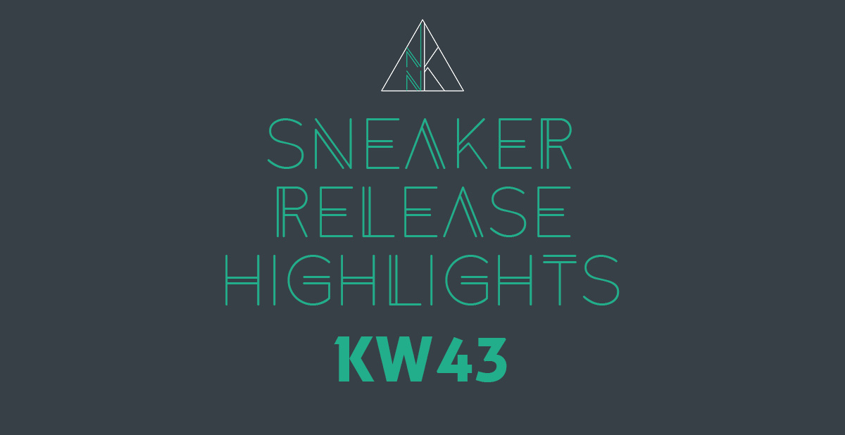 Die besten Sneaker Releases für die KW 43
