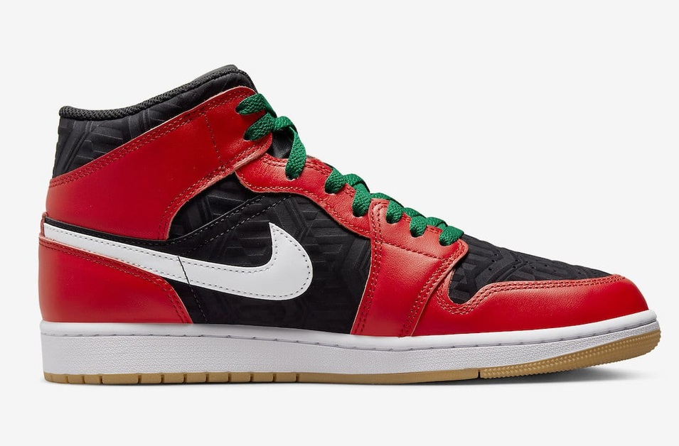 Mit diesem Air Jordan 1 Mid kommt die Weihnachtsstimmung