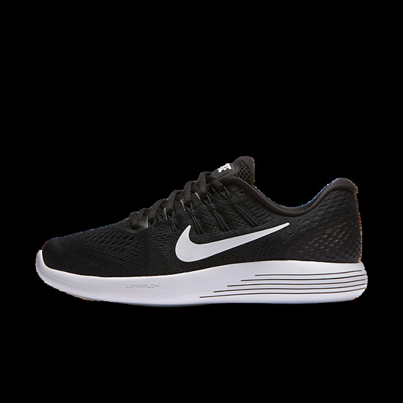 Nike Lunarglide 8 Black White (W) | 843726-001