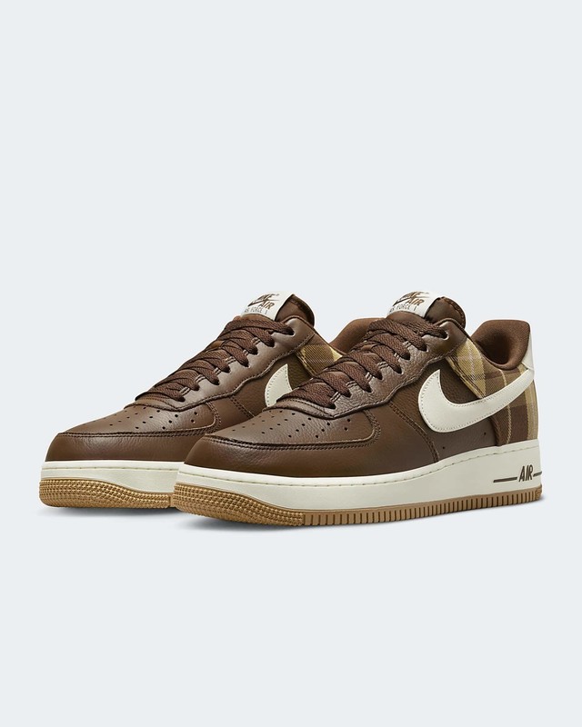 Nike Air Force 1 Plaid Cacao Wow | DV0791-200