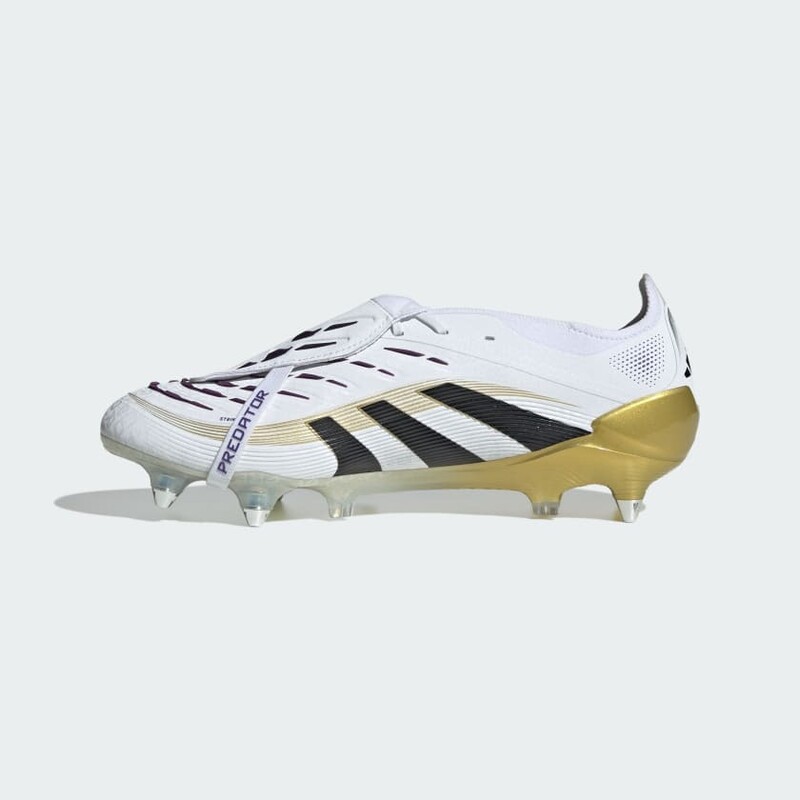 adidas Predator Elite Fold-Over Tongue SG "White/Gold" | JR4529